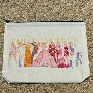 New Taylor Swift Cosmetic Makeup Bag With Zipper The Eras Tour